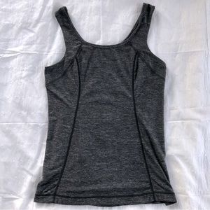 Lululemon Dash tank top in heathered coal size 8